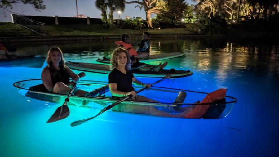 Orlando: LED Night Glow Clear Kayak or Paddleboard Tour - The Itinerary: What to Expect