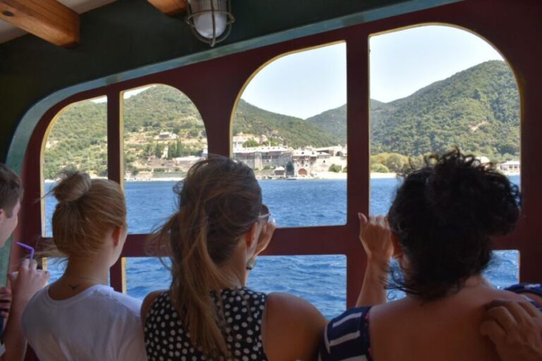 Ouranoupoli: Mount Athos Peninsula Sightseeing Cruise - The Sum Up