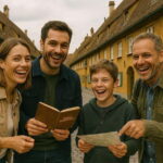 Outdoor Escape Game with puzzle backpack Augsburg: The Merchant's Seal - A Unique Way to Explore Augsburg