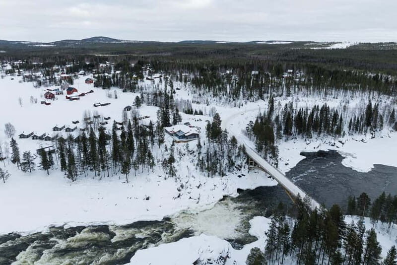 Överkalix - Lapland : Arctic Circle and Waterfall Day Tour - Exploring the Arctic Circle and Waterfall Tour