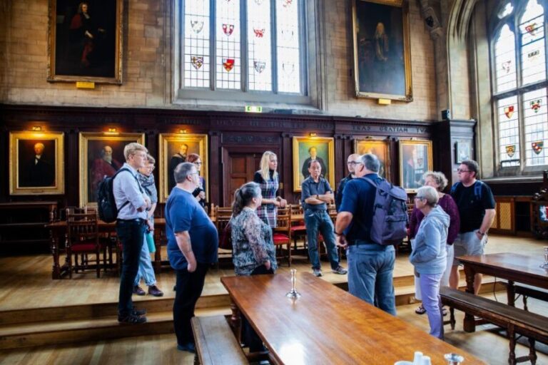 Oxford: University Walking Tour with Christ Church Visit - The Practical Side of the Tour