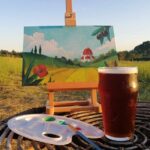 Paint And Drink Florentine Hills Art at La Birr'aia in Marignolle - A Closer Look at the Painted Hills Experience