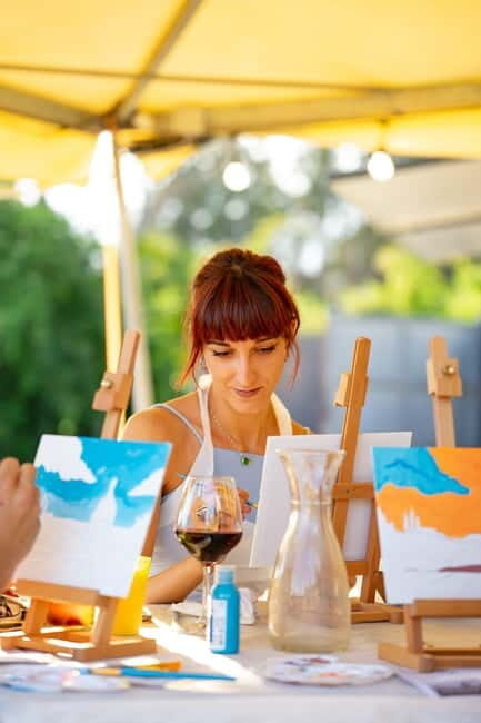 Paint and Drink Florentine Hills - A Well-Balanced Art and Food Adventure in Tuscany