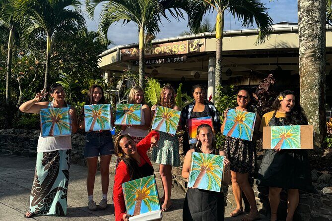 Paint & Sip Experience Rarotonga - A Closer Look at the Paint & Sip Experience in Rarotonga