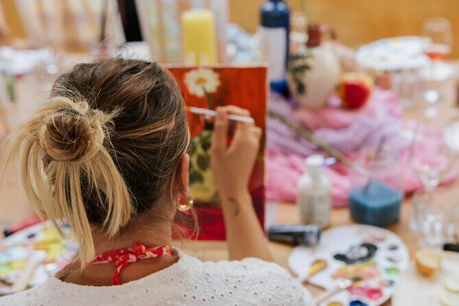 Painting Workshop with Wine and Greek Appetizers - Who Would Love This Experience?
