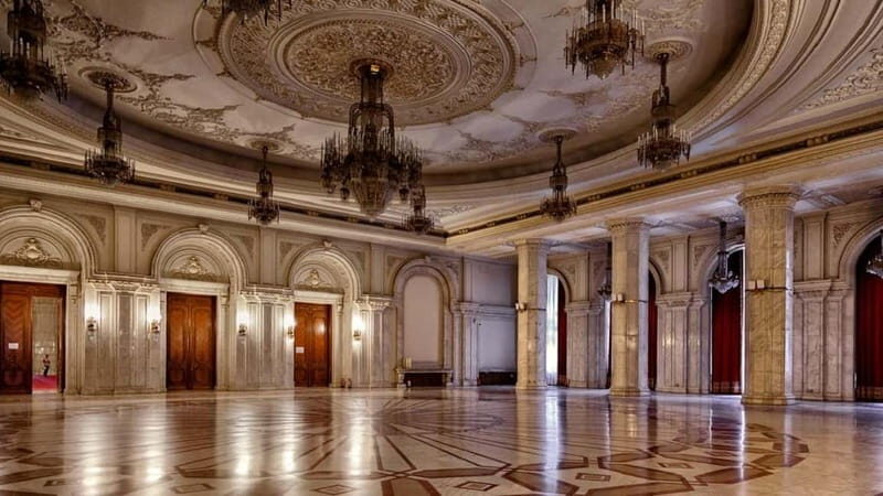 Palace of the Parliament, Village Museum & Ceauescu Mansion - Inside the Opulent Ceauescu Mansion