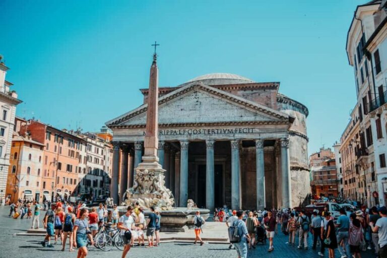 Pantheon Entry with App-Led Experience + Pre-Arranged Access - The Benefits of a Self-Guided Tour