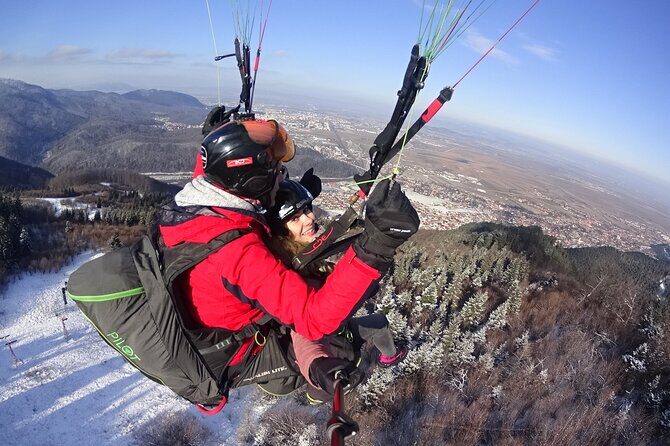Paragliding Tandem Flight from Bunloc, Brasov - Who Will Love This?