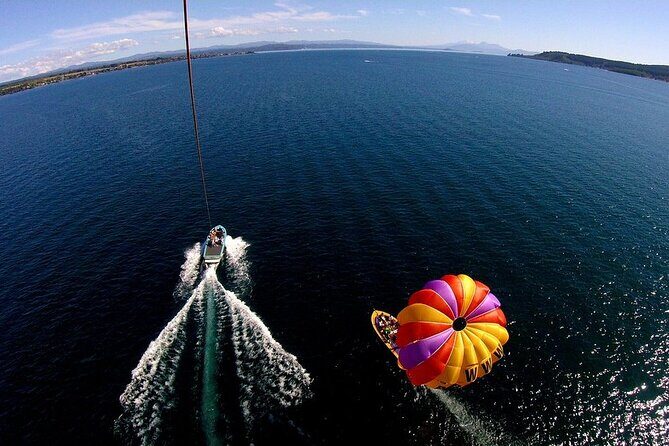 Parasailing Adventure over Lake Taupo - FAQ