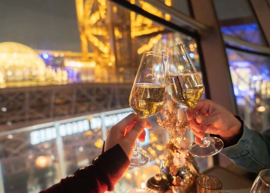 Paris: Christmas Dinner with champagne in the Eiffel Tower - Who Would Love This?