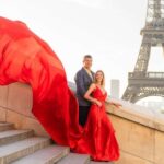 Paris: Eiffel Tower Glamor Photoshoot with Dress Options - The Sum Up