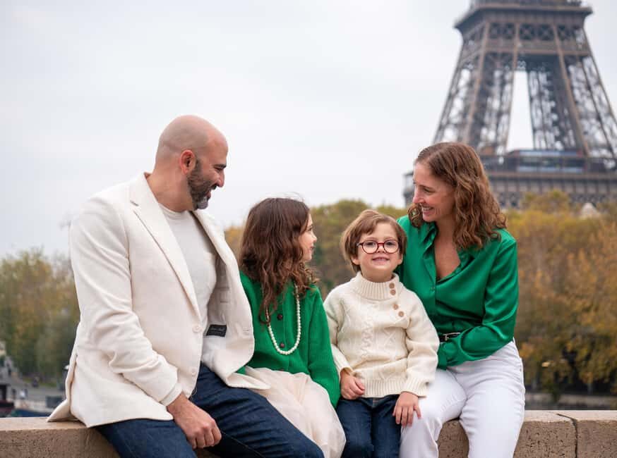 Paris: Eiffel Tower Private Photoshoot Experience - First Photo Stop: A Lesser-Known View
