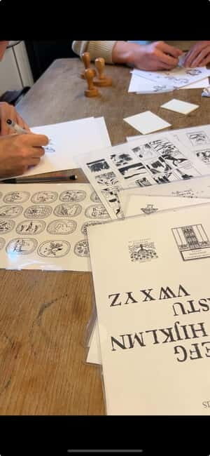 Paris: ex-libris stamp-making and drawing workshop - A detailed look at the experience