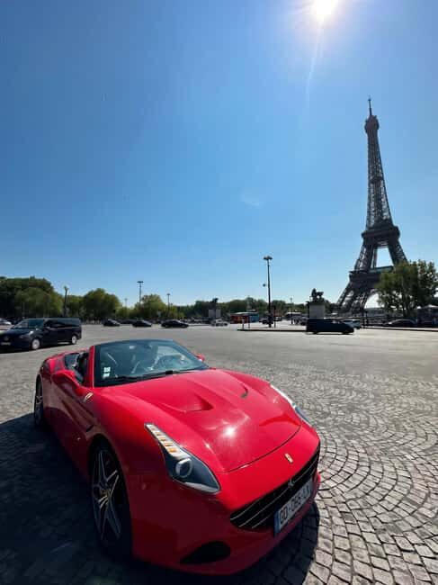 Paris: Ferrari tour  with or without a driver, no deposit required. - Experiencing Paris in a Ferrari California: What to Expect