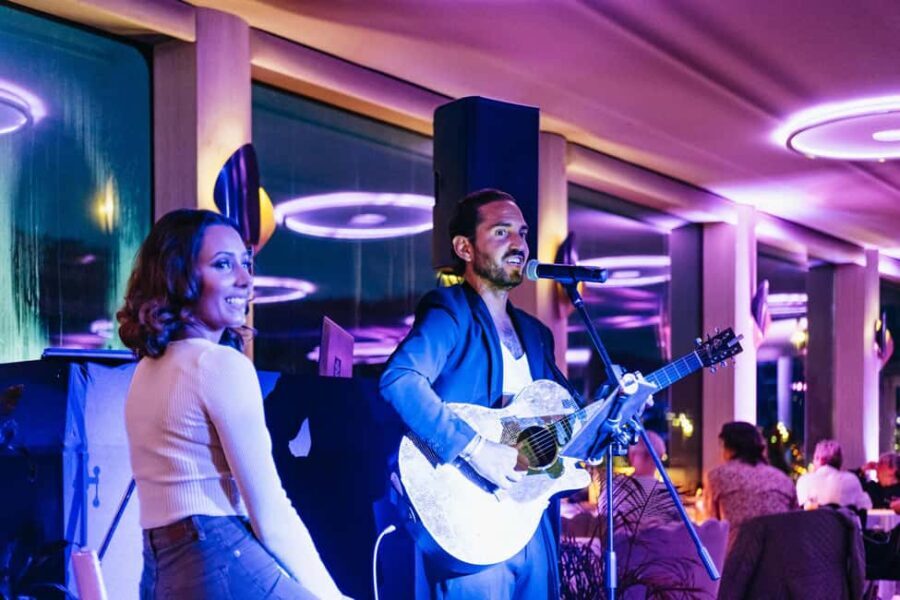 Paris: Gourmet Dinner Cruise on Seine River with Live Music - The Food and Drink