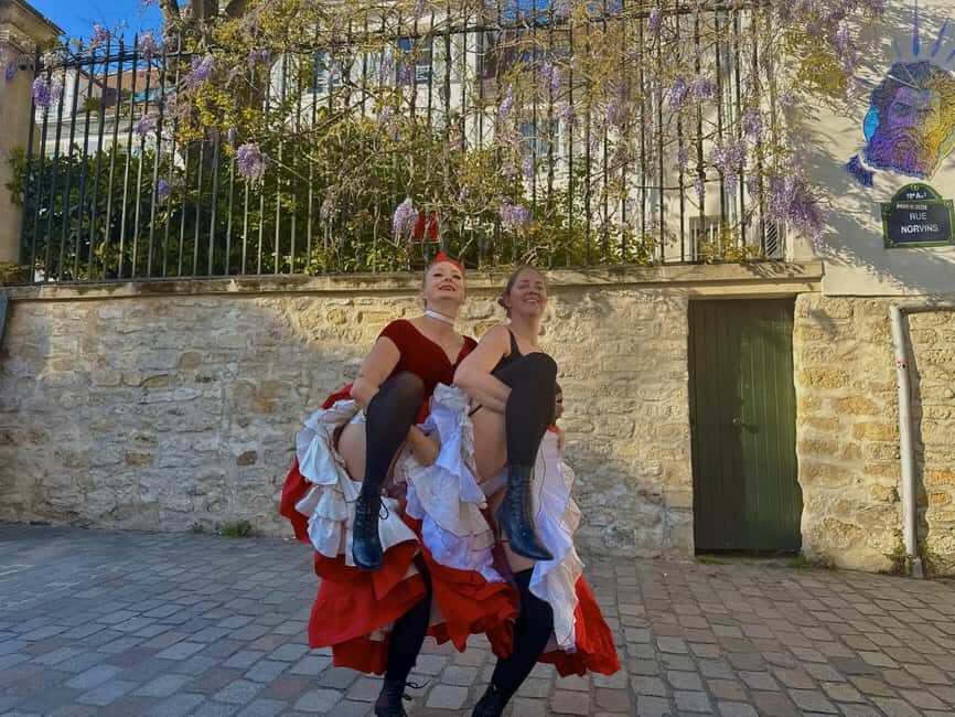 Paris: Immersive Tour of Montmartre with a Cancan dancer - The Value of This Experience