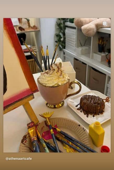 Paris : Painting experience in an art cafe - An In-Depth Look at the Experience