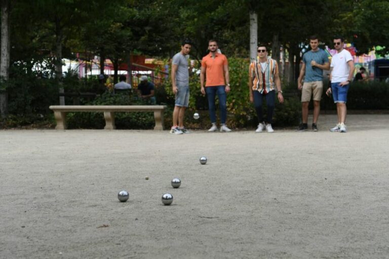 Paris: Pre-Dinner Drinks with Petanque Game (Bocce Ball) - Who Will Love This Tour?