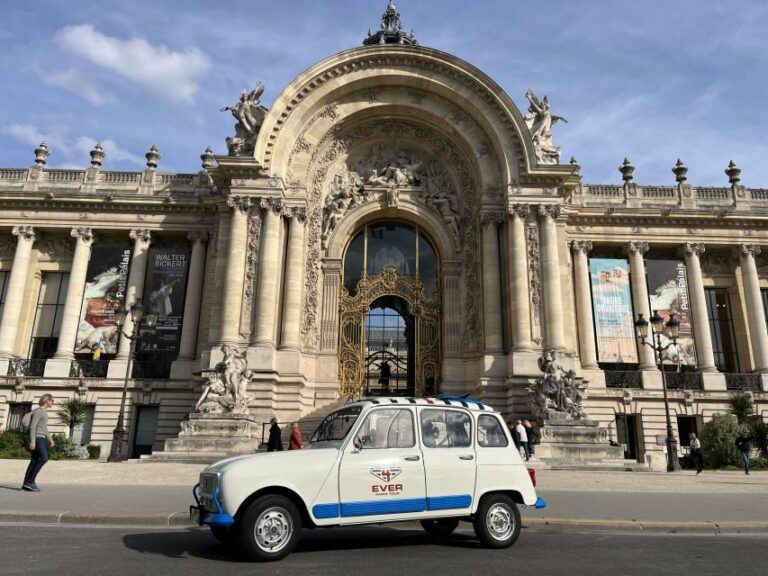 Paris: Private Sightseeing tour in Renault 4L electric 2h - An In-Depth Look at the Private Renault 4L Tour in Paris