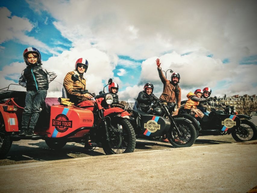 Paris: Private, Tailor made, Guided Tour on Vintage Sidecar - A Deep Dive into the Vintage Sidecar Experience