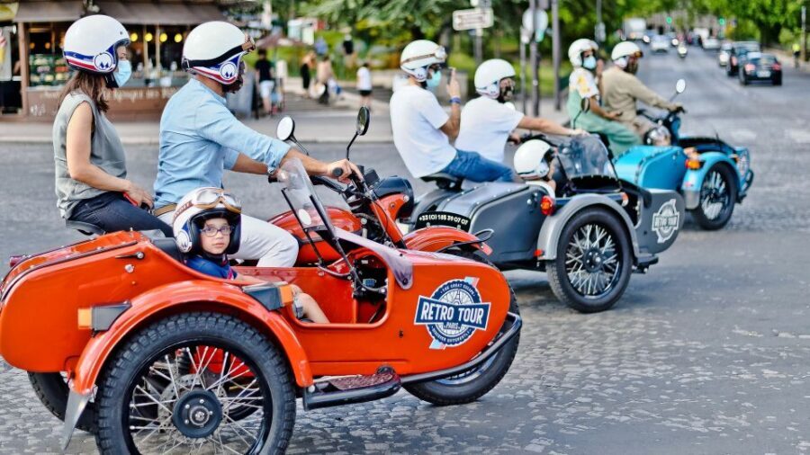 Paris Vintage Sidecar Premium & Private Half-Day Tour - The Itinerary Breakdown