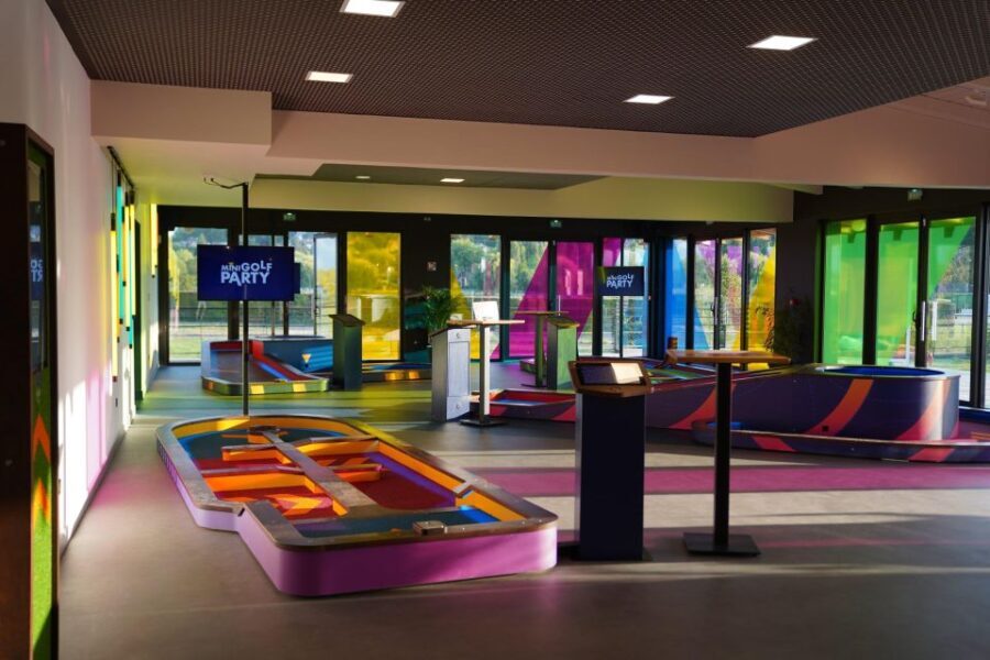 Part of Mini Golf in Deauville indoors and connected - An In-Depth Look at the Deauville Indoor Mini-Golf Experience