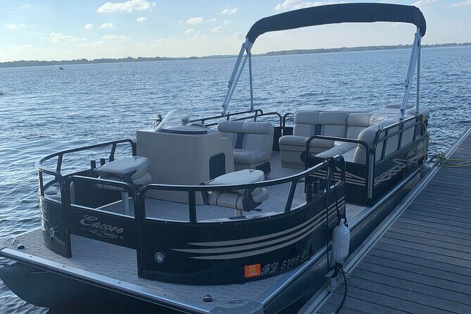 Party Barge Pontoon Boat Rental to 8 Persons with Fuel in Orlando - The Itinerary and What to Expect