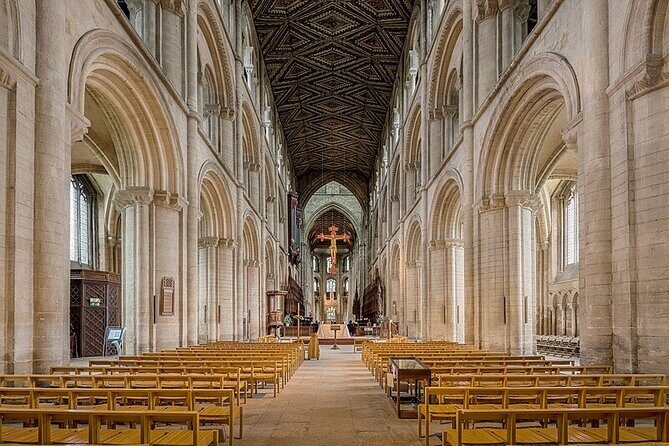 Peterborough Cathedral, Crowland Abbey and Trinity Bridge - Transition to Crowland: Trinity Bridge and Abbey