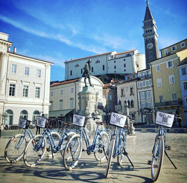 Piran: Bike Rental with Map, Helmet, Water bottle and Lock - The Itinerary in Detail