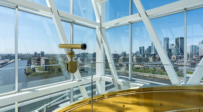 Port of Montreal Glass Tower Entry - The Sum Up