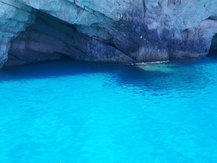 Porto Vromi: Navagio Beach & Blue Caves Private Boat Tour - Exploring the Details of the Porto Vromi Private Boat Tour