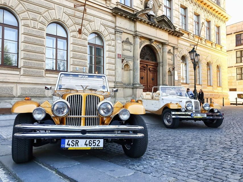 Prague: 1.5Hour Vintage Car Tour - Detailed Tour Breakdown