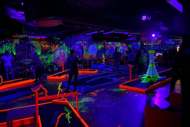 Prague Black Light Mini Golf Admission Ticket - The Bottom Line