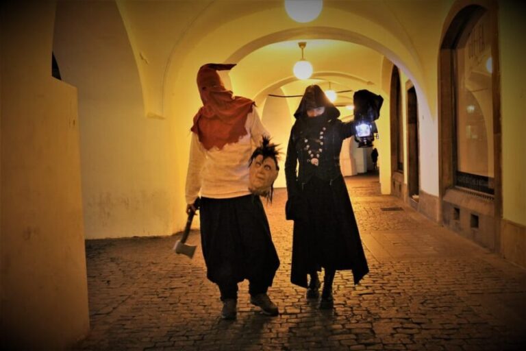 Prague: Ghosts, Legends, Medieval Underground & Dungeon Tour - The Itinerary in Detail