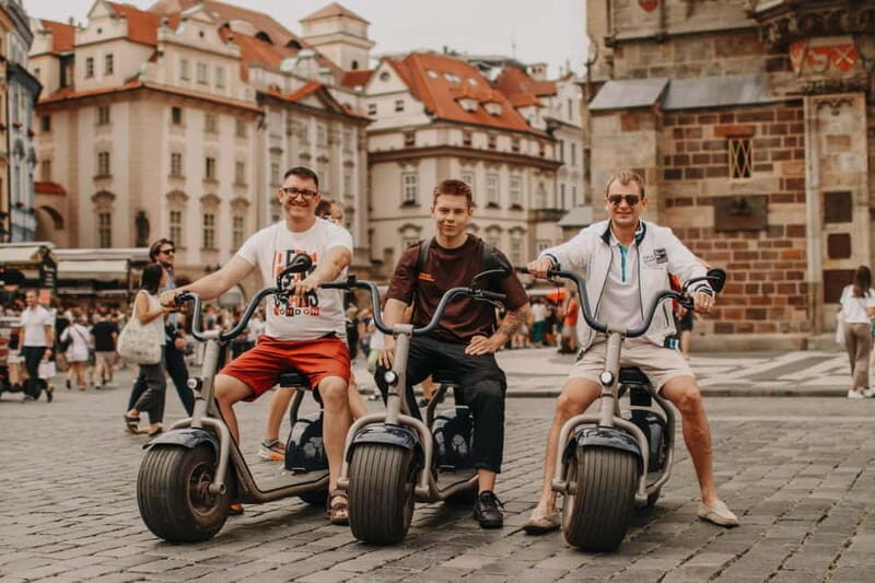 Prague: Guided Fat Tire e-Scooter Tour - A Close Look at the Prague Fat Tire e-Scooter Tour