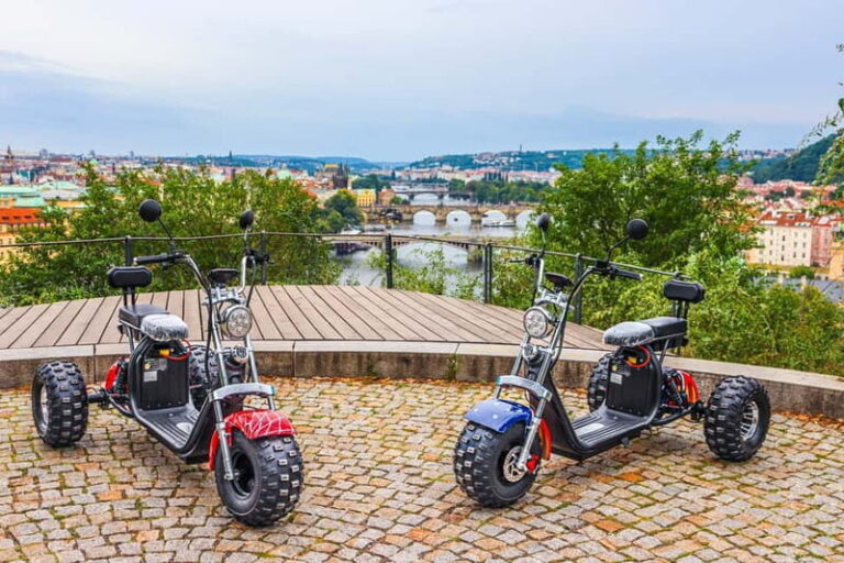 Prague: Guided Sightseeing Tour by Electric Trike - Breakdown of the Itinerary