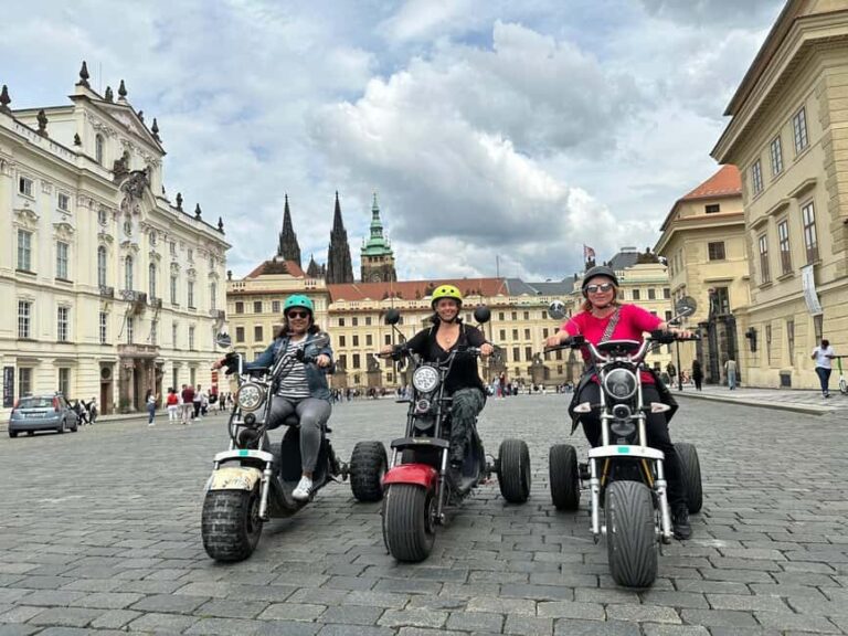 Prague: Heart of Prague Electric Tricycle Scooter Tour - An In-Depth Look at the Prague Electric Trike Tour