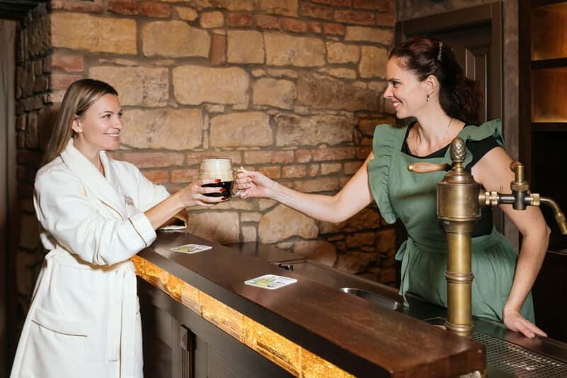 Prague: Lázn Pramen. Wine, Beer bath and Wellness SPA - Authenticity and Cultural Touches