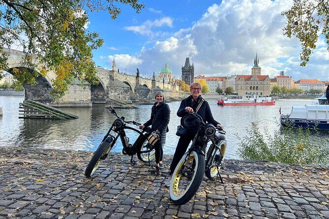 Prague on Stylish Retro styled E-Bike - Viewpoints & Sightseeing - Authentic Feedback from Travelers