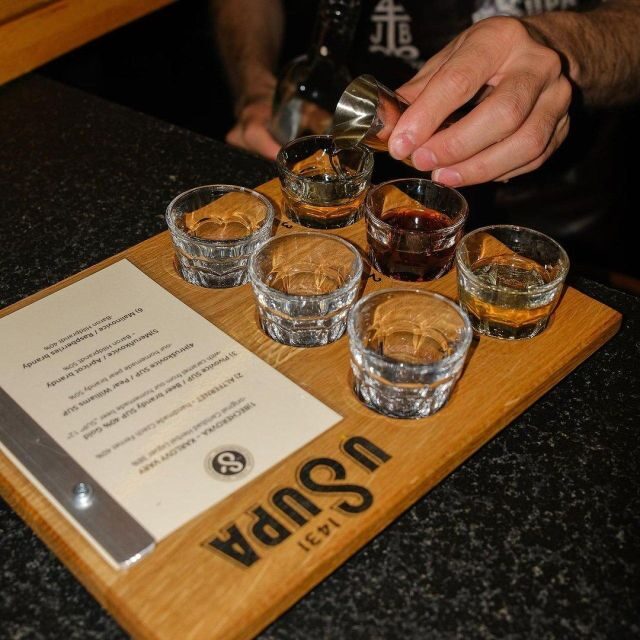 Prague: Original Czech Liquers and Spirits Tasting - The Itinerary Breakdown