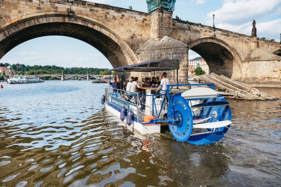 Prague: Swimming Beer Bike on A Cycle Boat - Breaking Down the Itinerary