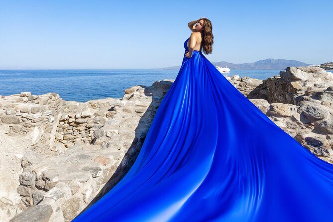 Private Flying Dress Photoshoot in Mikonos - The Itinerary: What to Expect