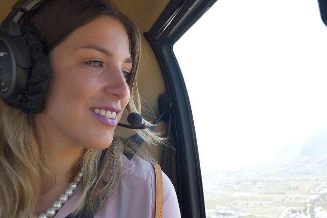 Private Helicopter Transfer from Milos to Santorini - A Closer Look at the Experience