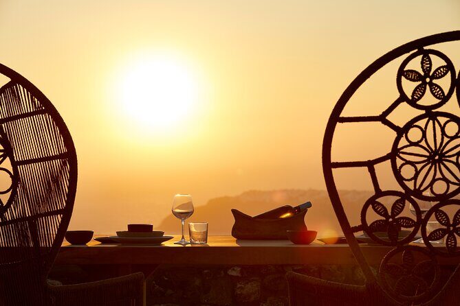 Private Romantic Sunset Dinner with Caldera views in Santorini - Private Romantic Sunset Dinner with Caldera Views in Santorini
