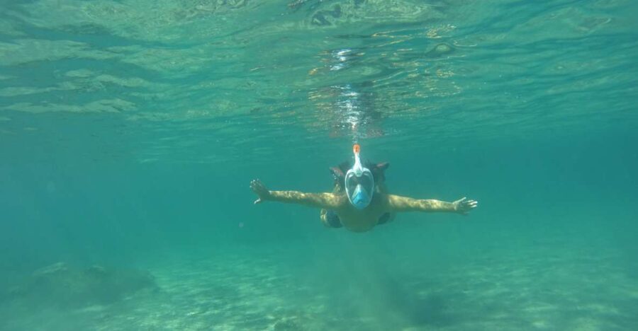 Private Sea Kayak over sunk city of ancient Feia - Starting Point and Duration