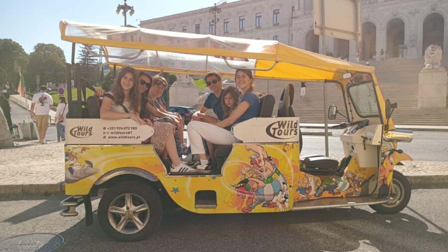 Private tours of Lisbon in 100% electric tuk-tuks - A Detailed Look at the Itinerary