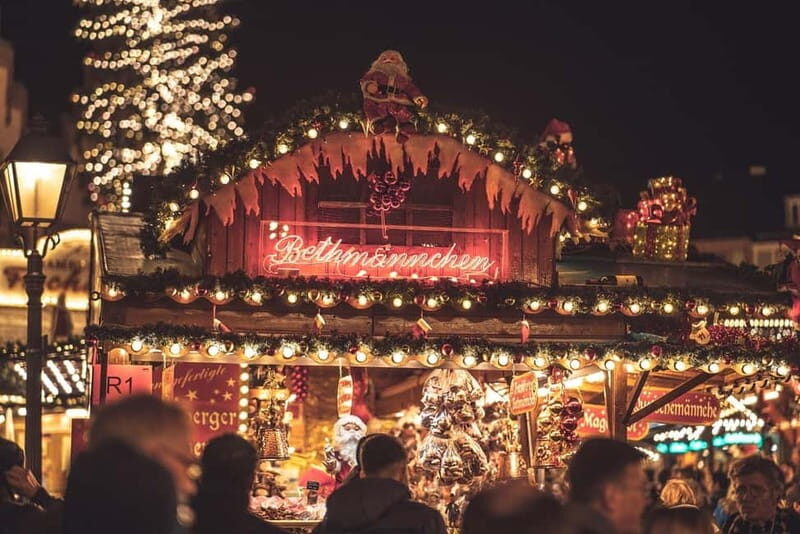Private Xmas Market Hopping with gondola ride & wine tasting - Exploring the Christmas Markets of Mainz, Rüdesheim, and Wiesbaden