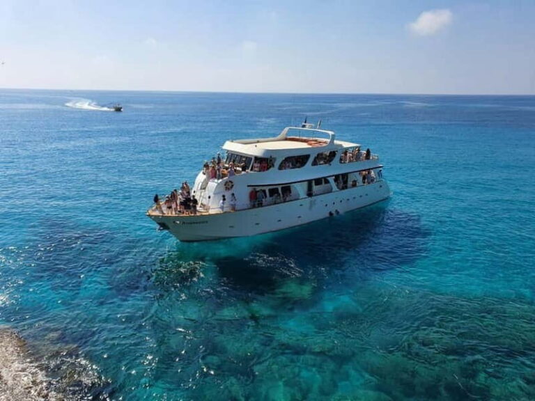 Protaras: DREAM Luxury Yacht Cruise w/ Slide, BBQ & 1 Drink - A Closer Look at the Yacht Cruise Experience