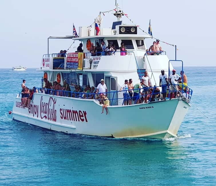 Protaras: Famagusta, Blue Lagoon and Turtle Cove Boat Trip