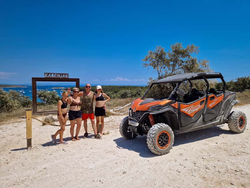 Pula: Family Buggy 4-seater 2.5h Kamenjak Tour & Safari Bar - The Value Proposition